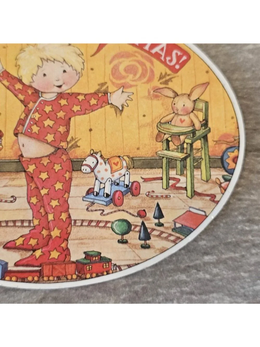 Vintage Mary Engelbreit “I Love Christmas” Ornament